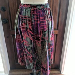 Vintage CRISTINA'S midi skirt with pockets